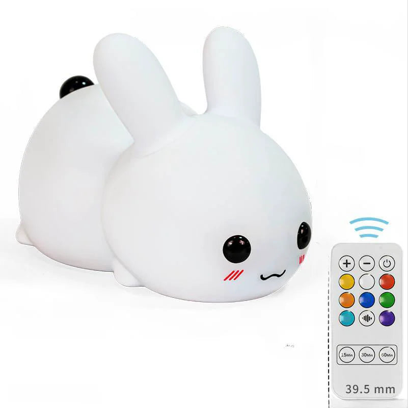 Veilleuse enfant lapin rechargeable