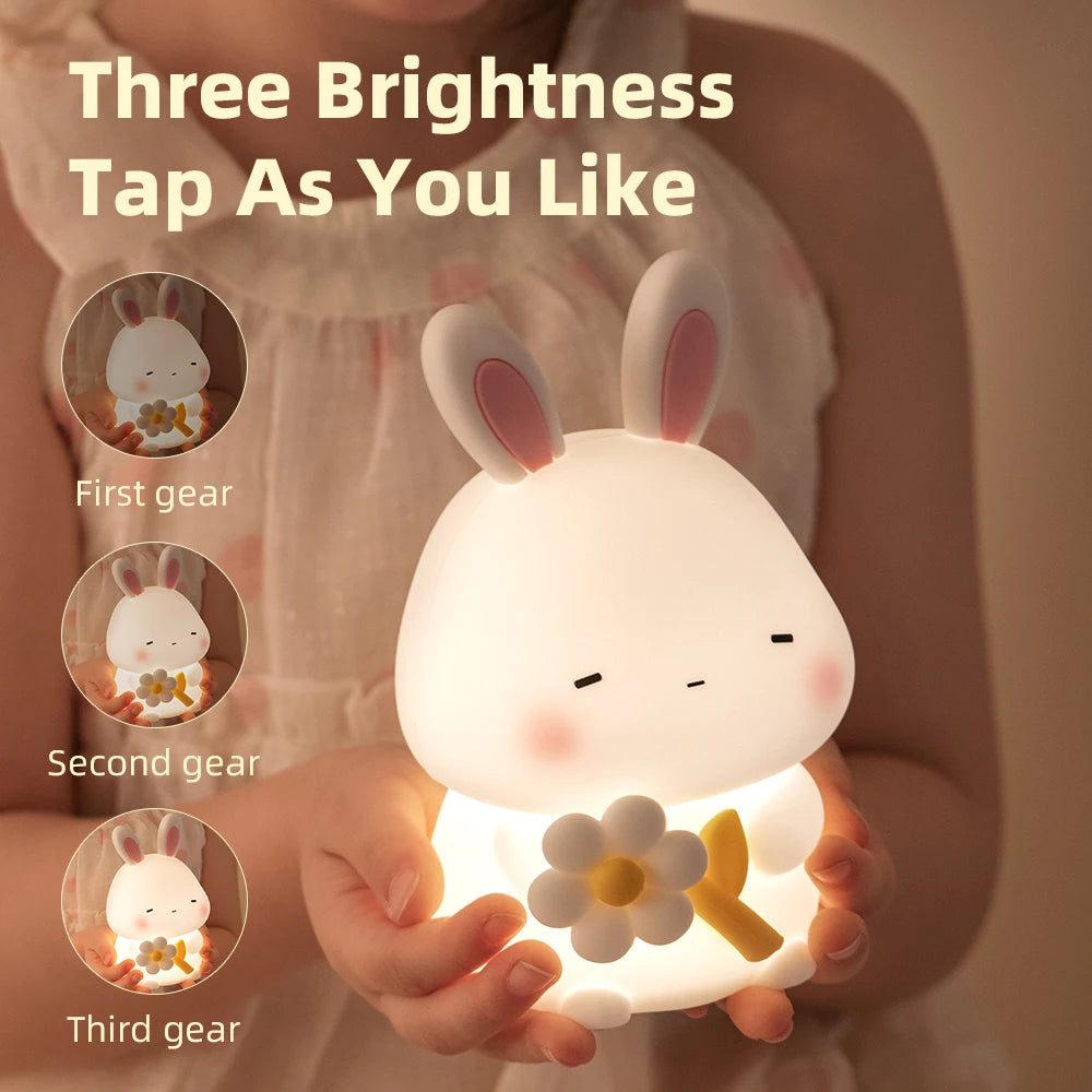 Lampe veilleuse lapin