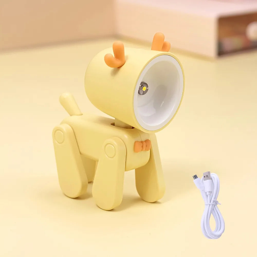 Veilleuse enfant chien rechargeable