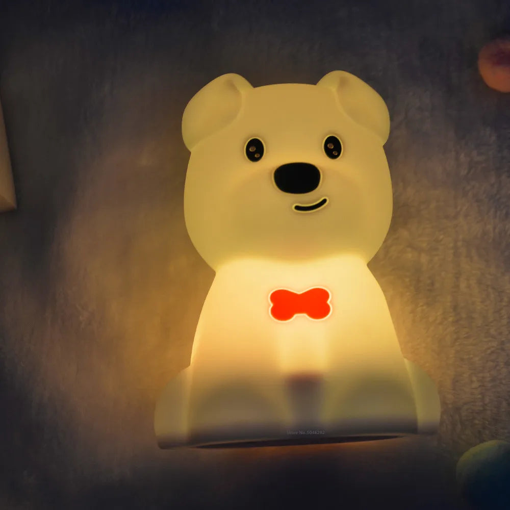 Veilleuse nuit chien