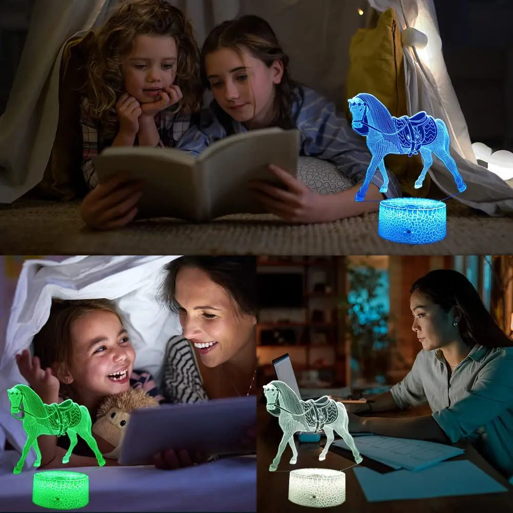 Veilleuse enfant projection licorne