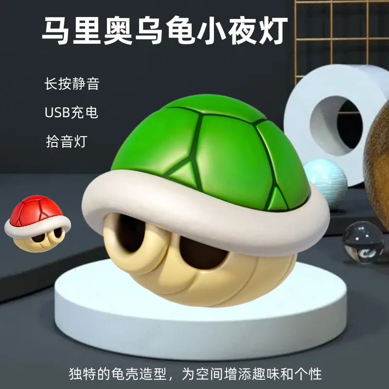 Veilleuse de nuit carapace de tortue Mario