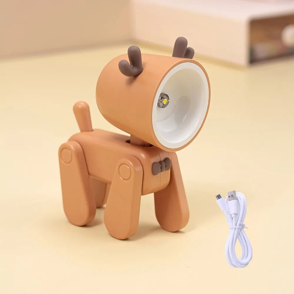 Veilleuse enfant chien rechargeable