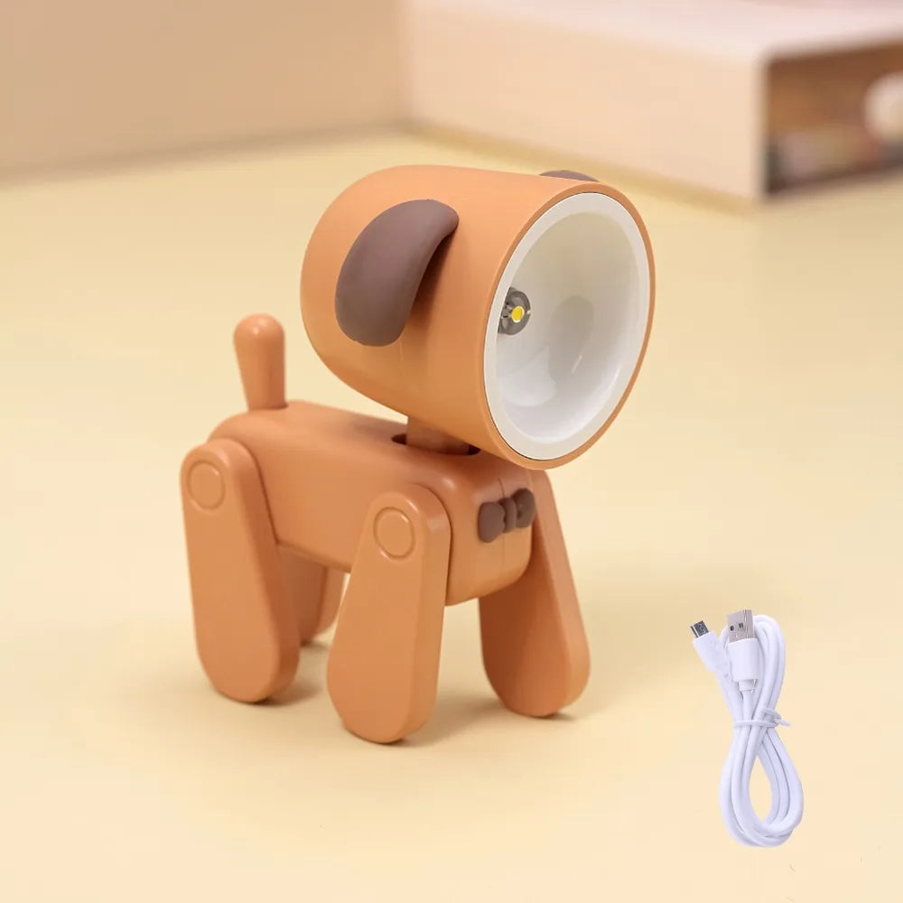 Veilleuse enfant chien rechargeable