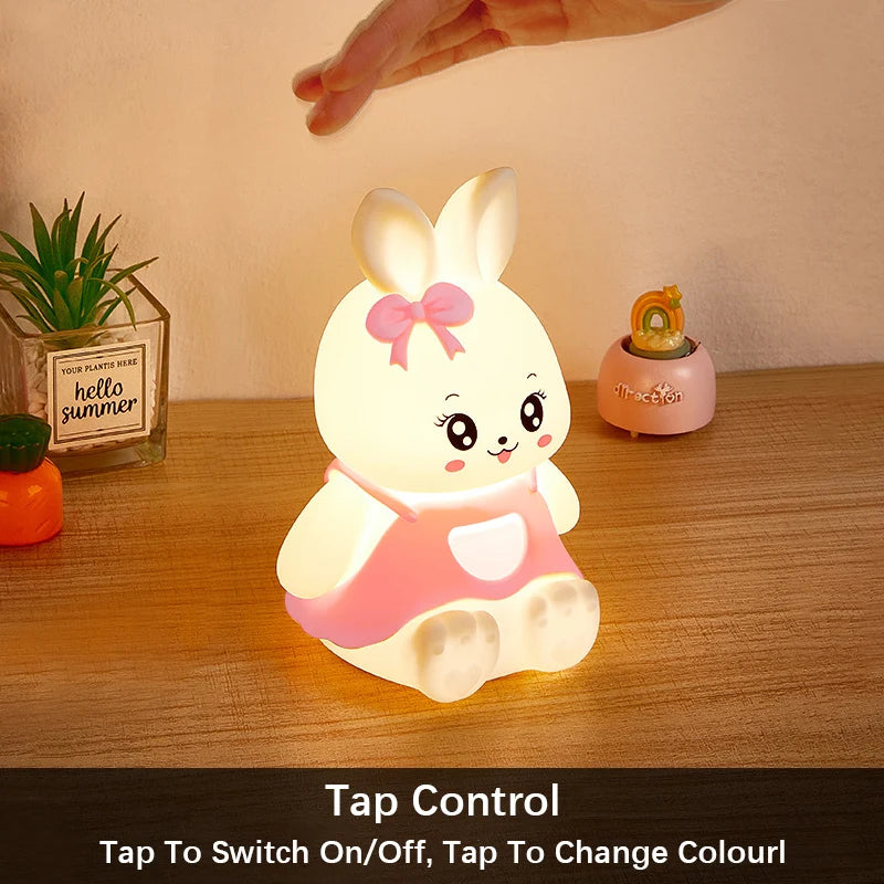 Lampe veilleuse lapin