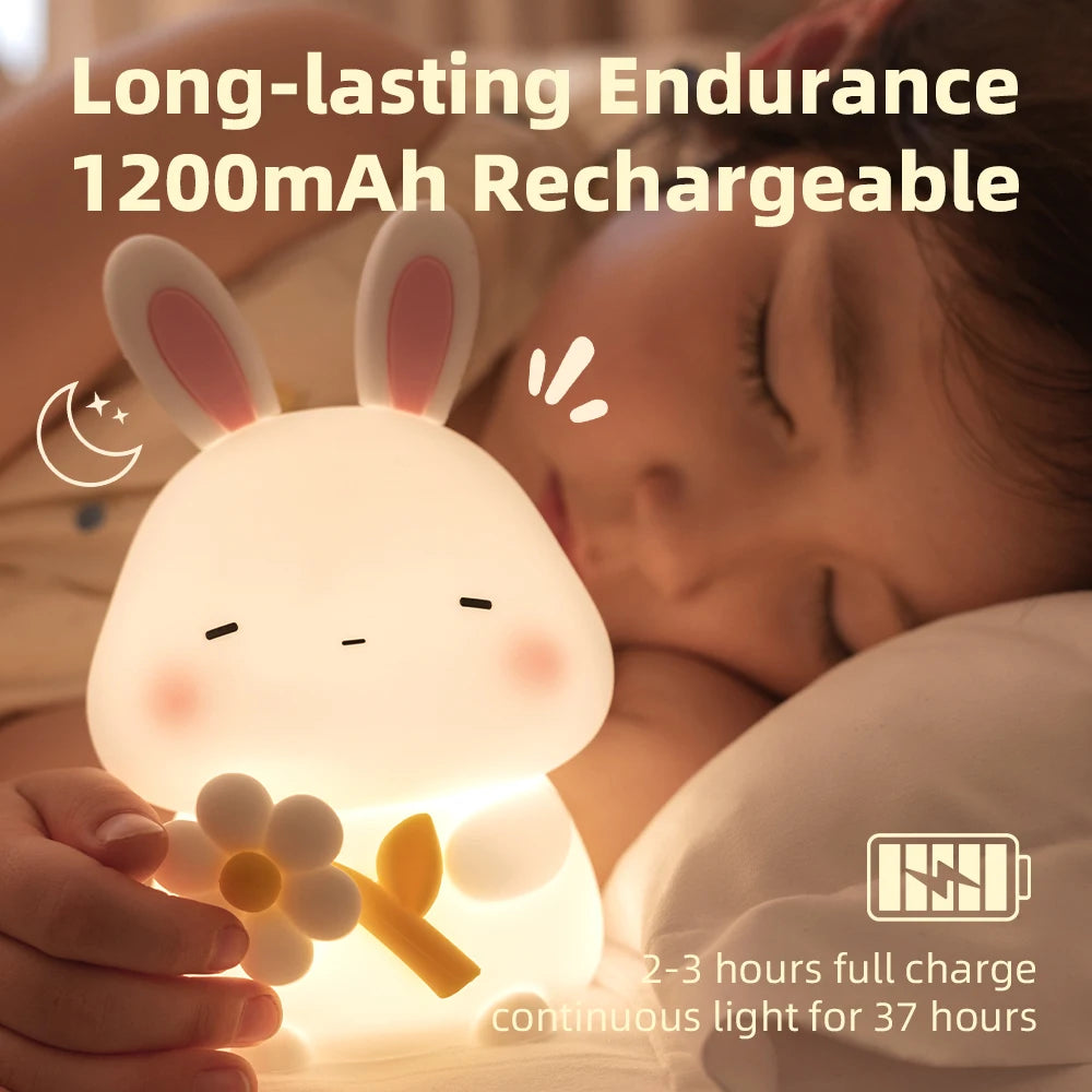 Lampe veilleuse lapin