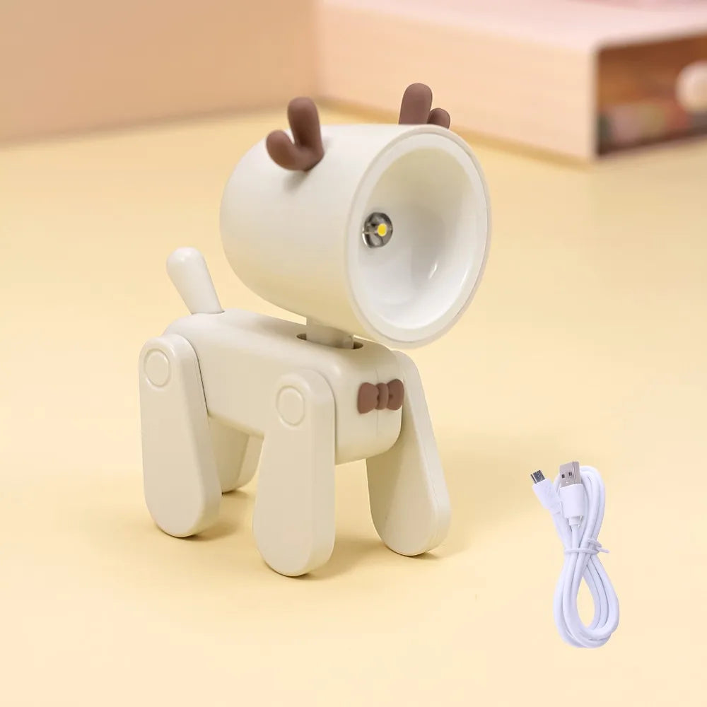 Veilleuse enfant chien rechargeable