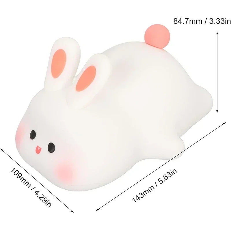 Veilleuse enfant lapin rechargeable