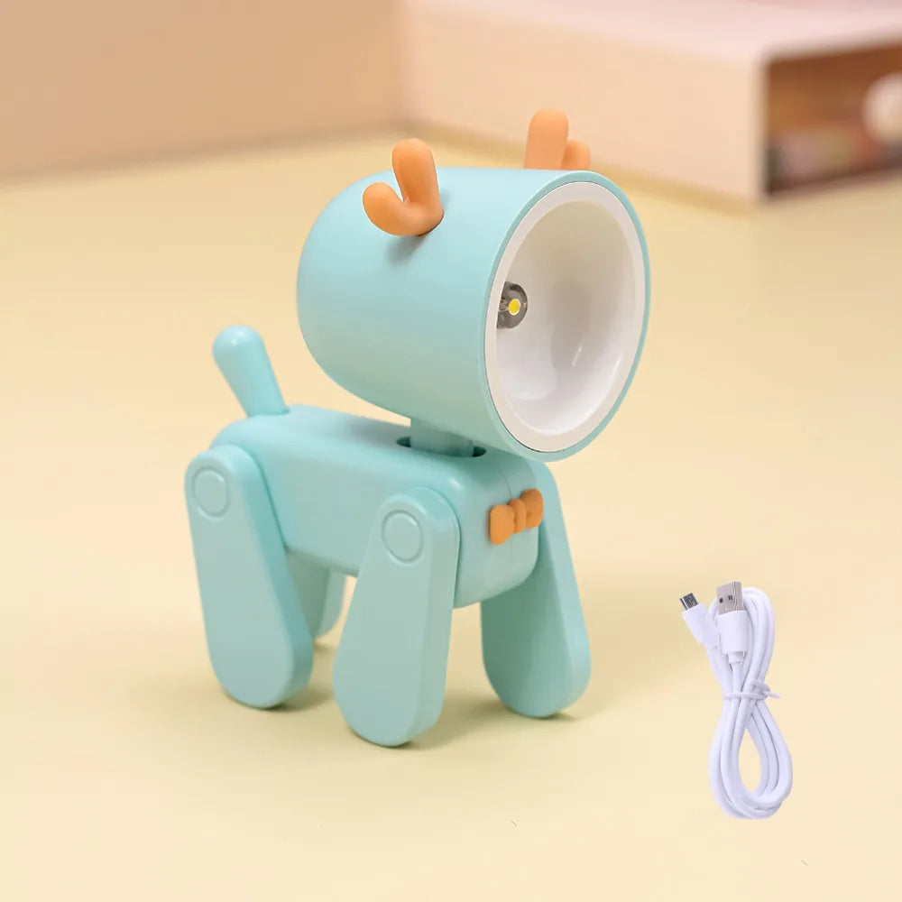 Veilleuse enfant chien rechargeable