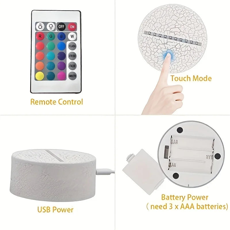 Veilleuse enfant projection licorne