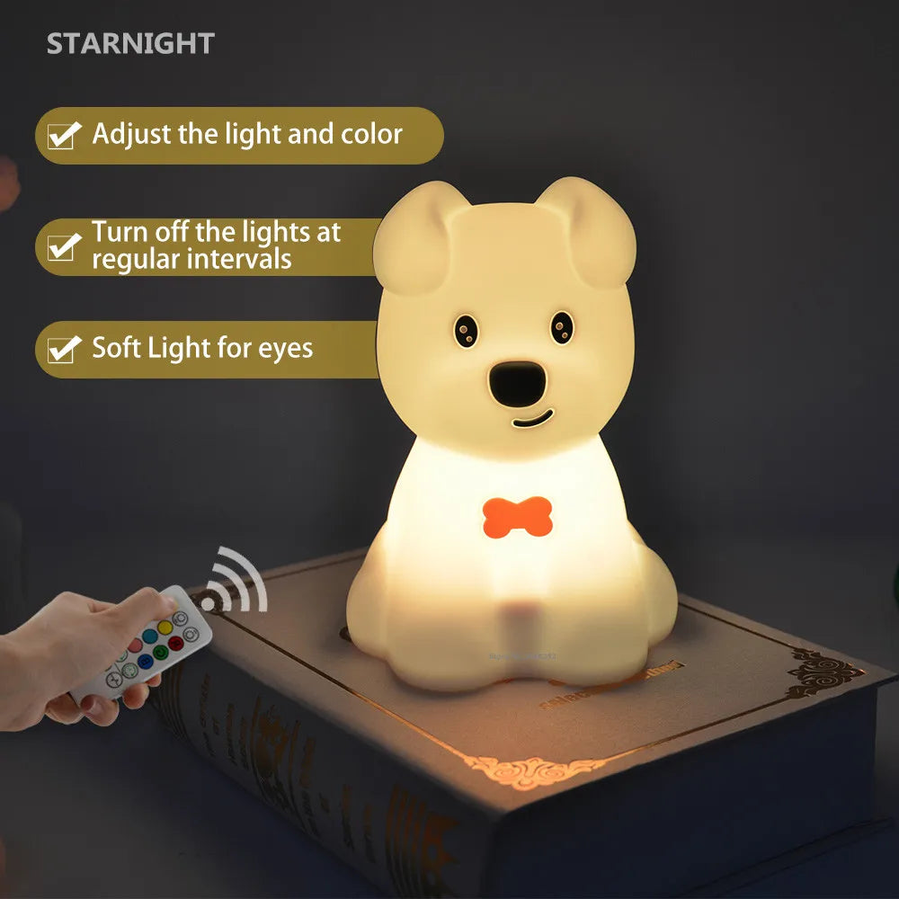 Veilleuse nuit chien