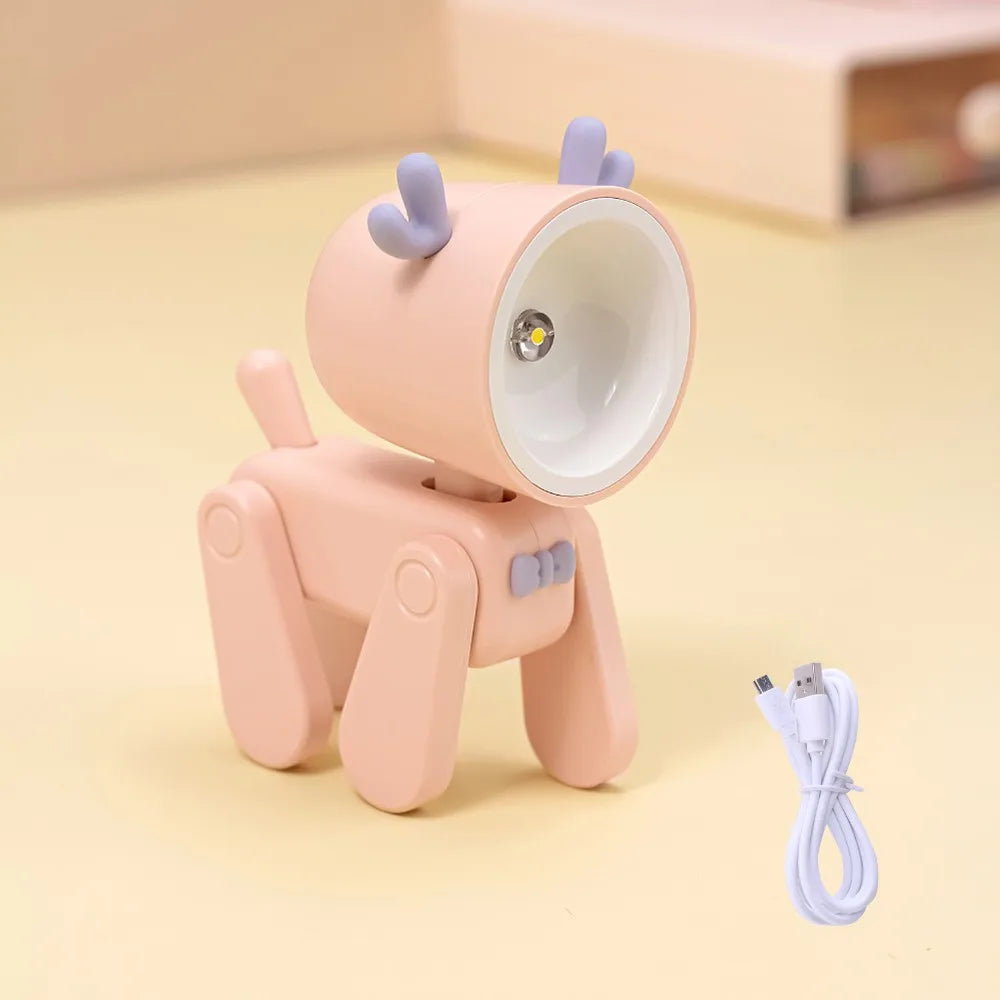 Veilleuse enfant chien rechargeable